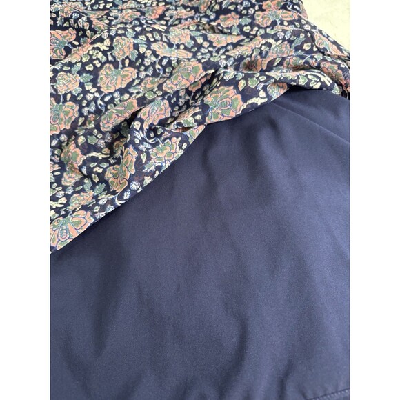 MADEWELL Orchard Flutter Sleeve Mini Dress Fan Floral Mix Size 8 Bohemian EUC - Picture 8 of 9